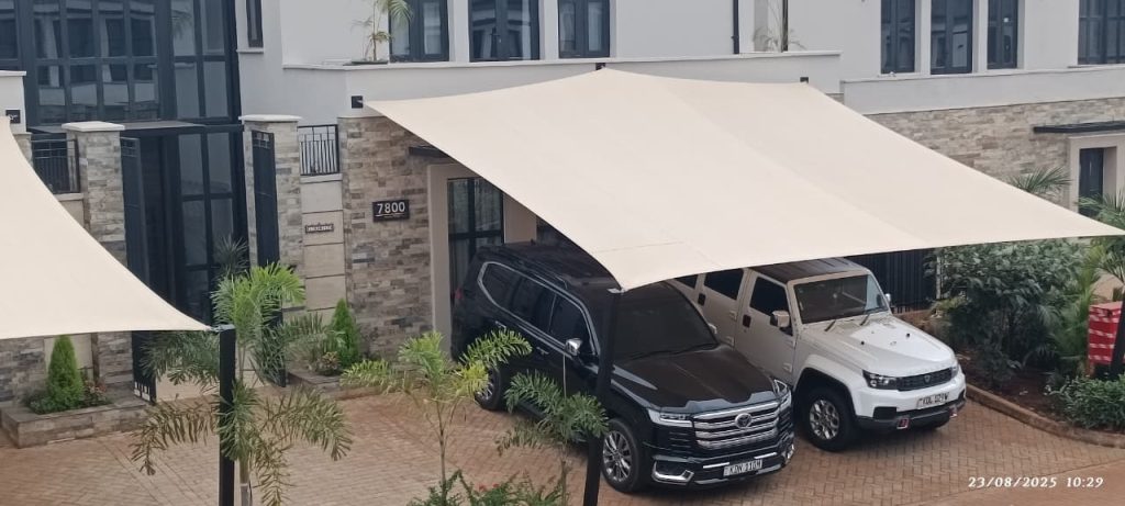 Car Parking Shades in Kenya | Durable & Stylish by Turquoise Engineering